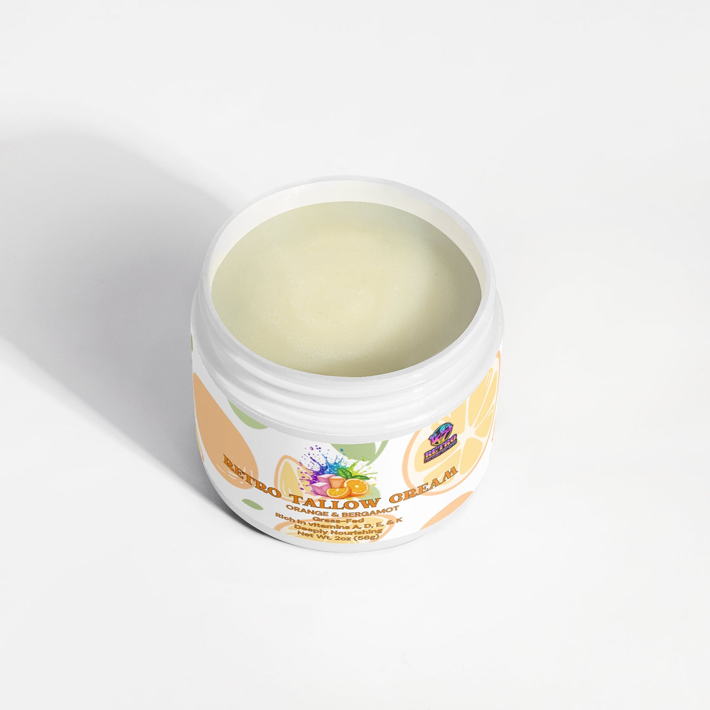 RETRO TALLOW CREAM ORANGE & BERGAMOT