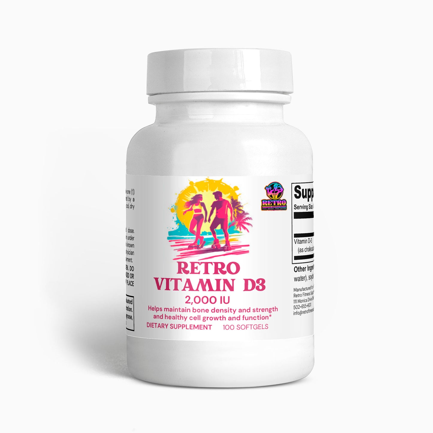 RETRO VITAMIN D3 2,000 IU