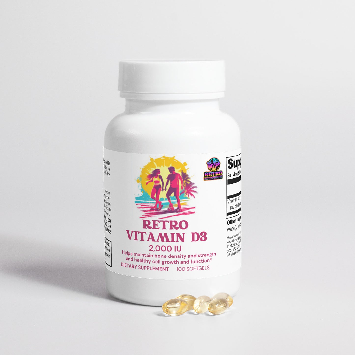 RETRO VITAMIN D3 2,000 IU