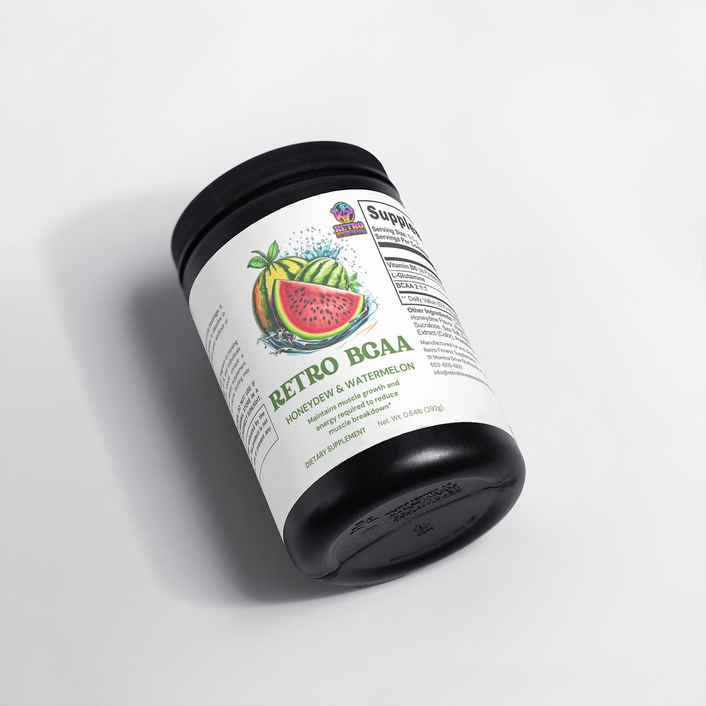 RETRO BCAA POST WORKOUT POWDER (HONEYDEW/WATERMELON)