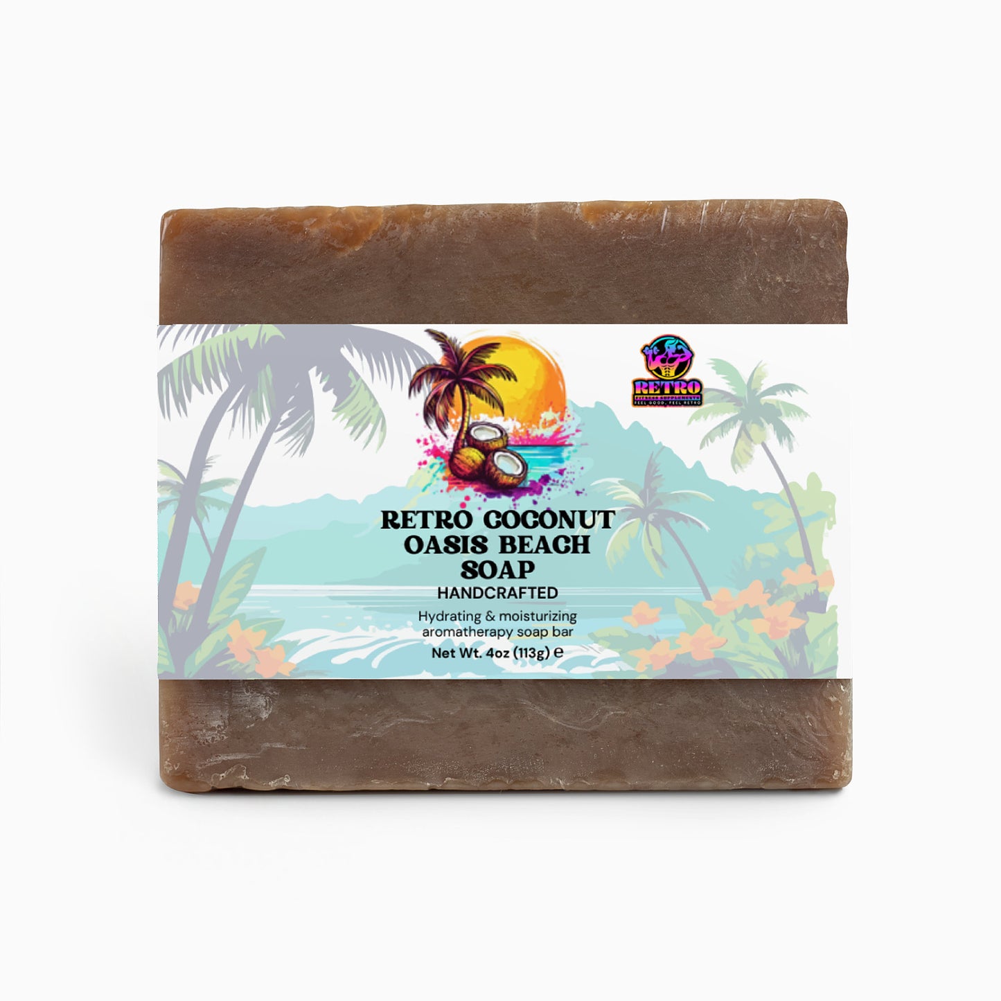 RETRO COCONUT OASIS BEACH SOAP