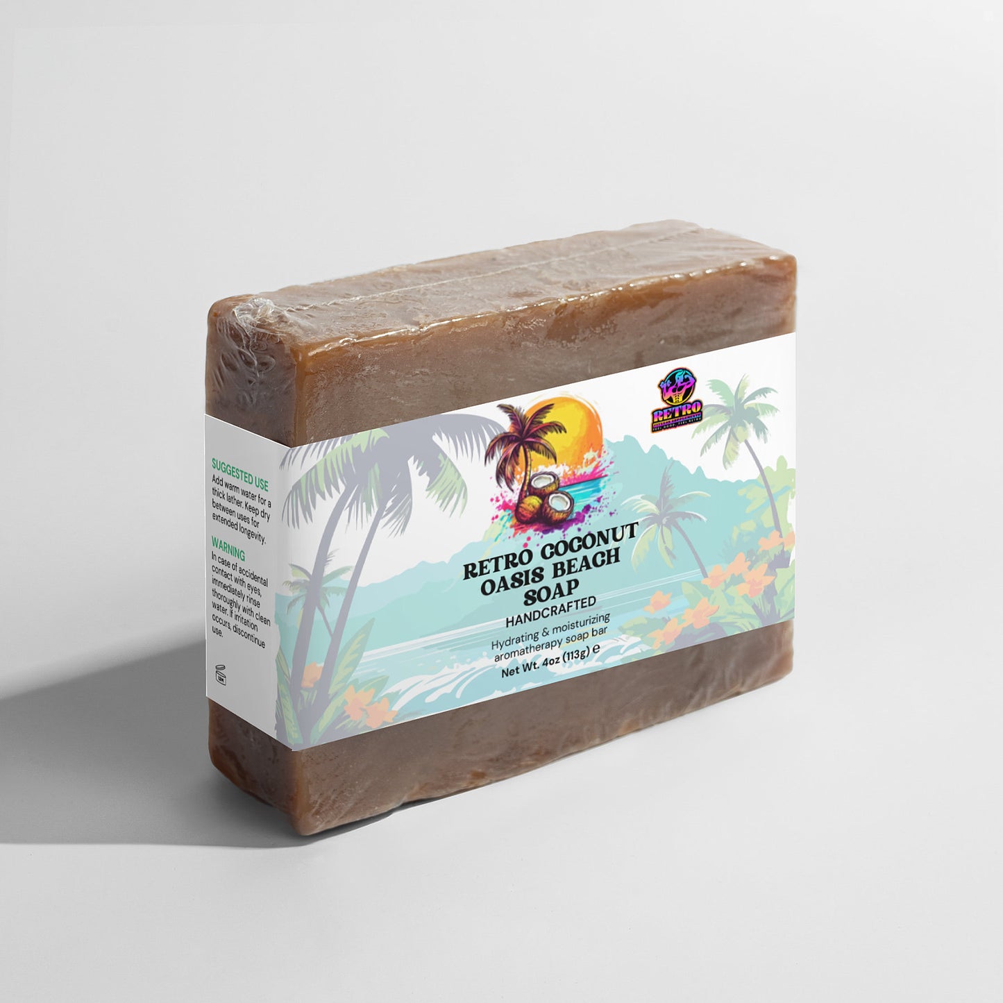 RETRO COCONUT OASIS BEACH SOAP