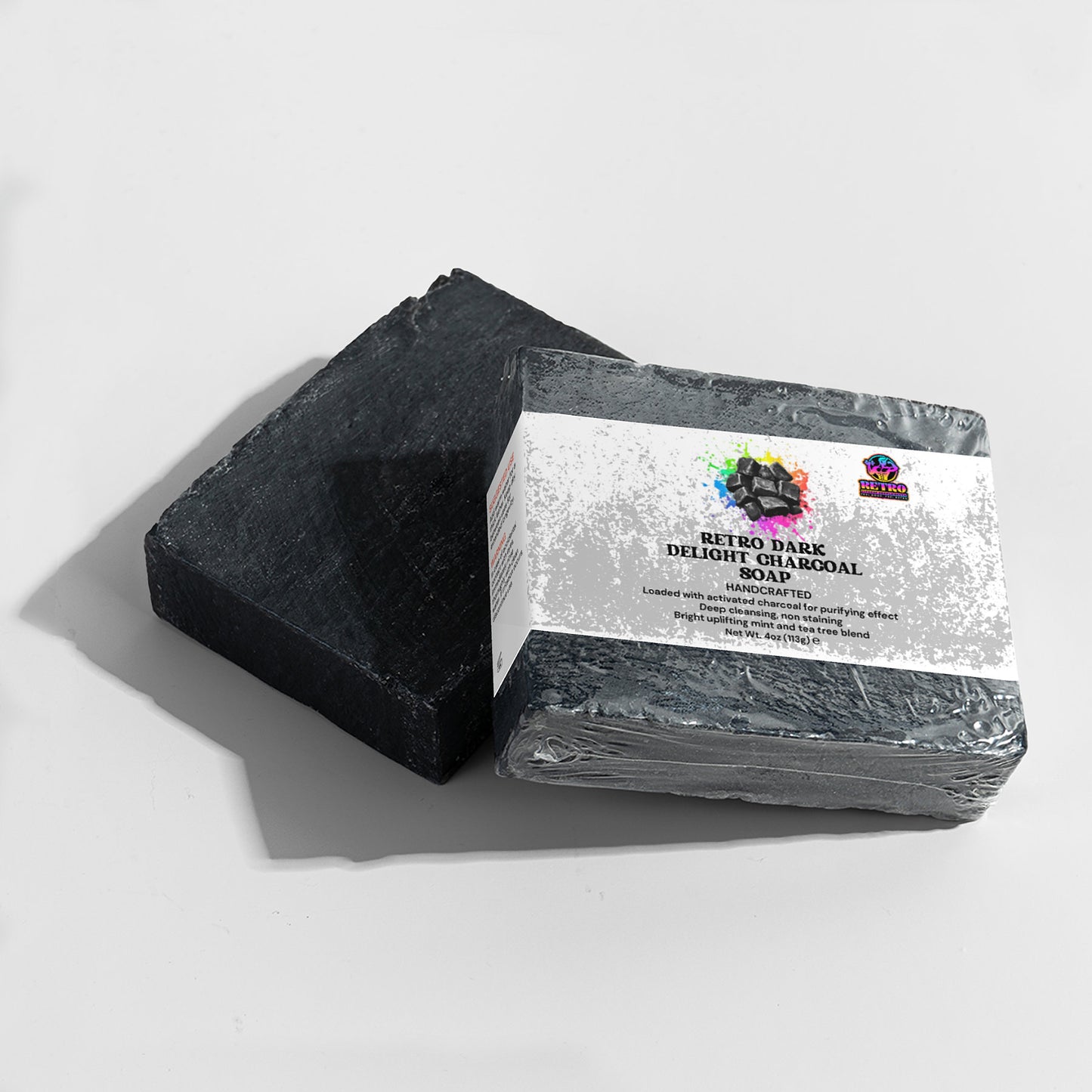 RETRO DARK DELIGHT CHARCOAL SOAP