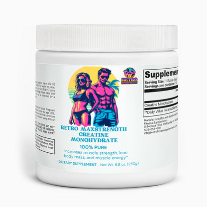 RETRO MAXSTRENGTH CREATINE MONOHYDRATE