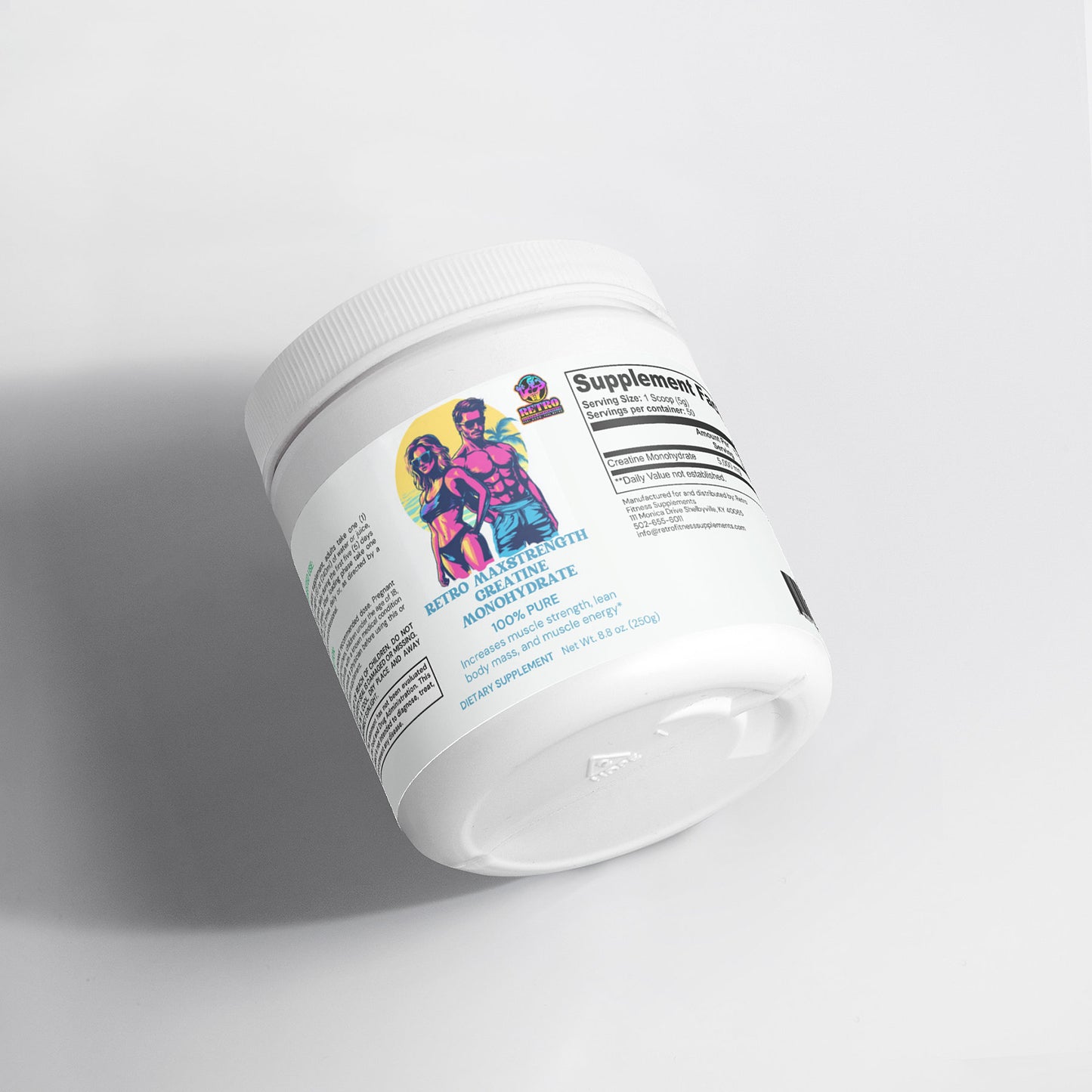 RETRO MAXSTRENGTH CREATINE MONOHYDRATE