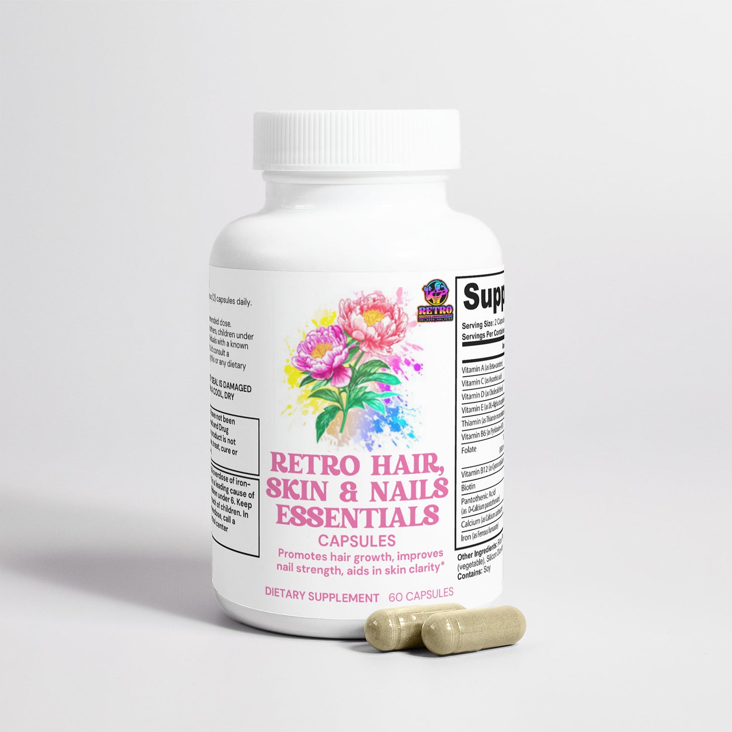 RETRO NOURISH HAIR, SKIN & NAILS CAPSULES