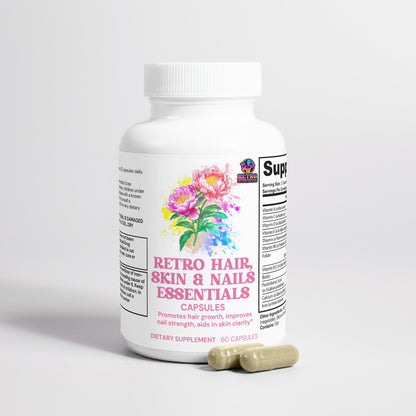 RETRO NOURISH HAIR, SKIN & NAILS CAPSULES