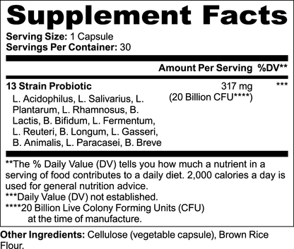 RETRO PROBIOTIC 20 BILLION CFU